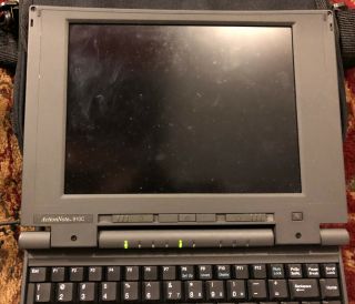 Vintage Laptop Epson Action Note 910c W/ Floppy Does Not Power On For Parts/Repa 3