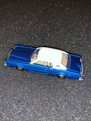 Vintage Tomy Tomica Blue Ford Continental Mark Iv Model Number F4 Made In Japan