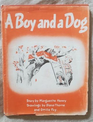 A Boy And A Dog Marguerite Henry Vintage Children 