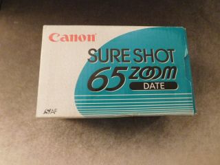 Vintage Canon Sure Shot 65 Zoom Date Camera