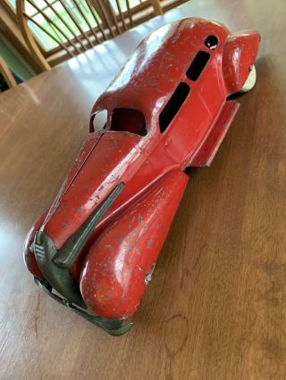 1930s Wyandotte Pressed Steel Antique Toy Lasalle Sedan Car