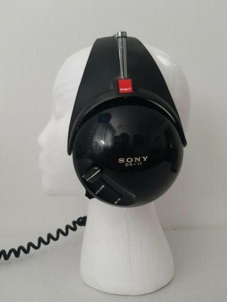 Sony DR - 11 Vintage Stereo Headphones 70s Adjustable Japan 2