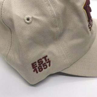 Florida State Seminoles FSU Adjustable Hat Cap Tan Ahead Headgear Vintage 2