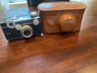 Argus Vintage Camera With Leather Case,  50/3.  5 Argus Cintar,  As - Is/207560
