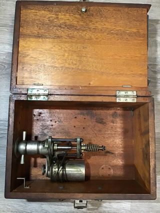 Antique Vintage Crosby Train Steam Engine Indicator Tool Pressure Gauge
