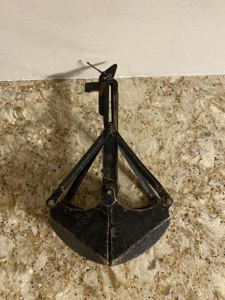 Vintage 1970’s Tonka Pressed Steel Crane Clamshell Bucket Usa