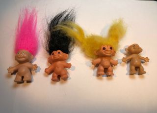 Vintage Troll Pencil Toppers