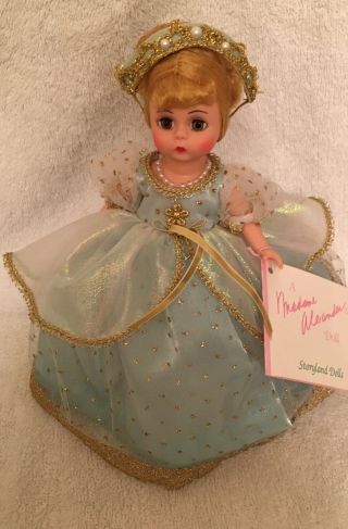Vintage Madame Alexander Cinderella Storyland Classics Doll Gold Trim Ball Gown