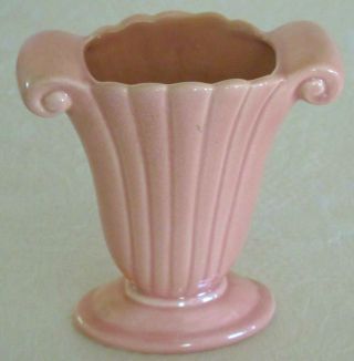 Vintage Red Wing Pottery Vase 950 Pink - Usa -