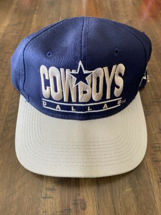 Vintage Dallas Cowboys Hat Snapback Cap Youngan Nfl 90s Football Team Logo