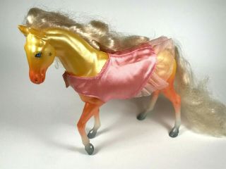 Vintage 1980s Fashion Star Fillies Lani Toy Horse Pony W Outfit Kenner