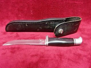 Vintage Buck 105 Path Finder Scabbard Knife,