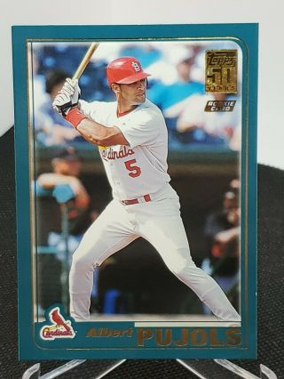 2001 Topps Traded Albert Pujols Rookie Card T247 Rookie Rc Read