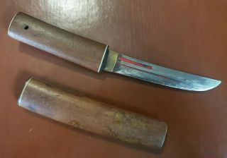 Antique Small Japanese Samurai Tanto Knife