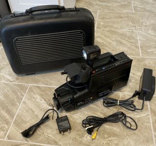Vintage Sears Vhs Video Camera Camcorder Ccd Model 934.  53790950.