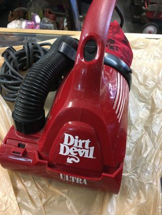 Vintage Royal Ultra Dirt Devil Vacuum Cleaner Model 08230