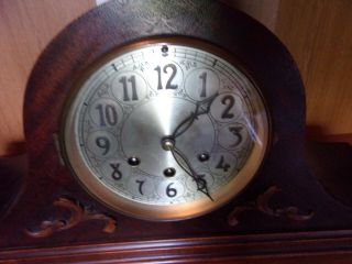 Antique GUSTAV BECKER German Mantel Clock 3