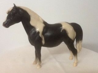 Midge " Our First Pony " Sr Set 3066 Glossy Black Pinto Mare Vintage