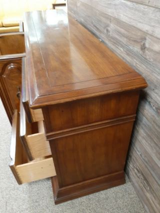 Vintage 9 Drawer Solid Wood Dresser 2