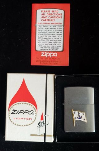 , Zippo Cigarette Lighter: Assistant Secretary Of The Navy Research