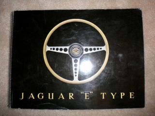 Jaguar E Type Metal Spiral Bound Sales Brochure
