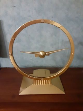 Vintage Authentic Mid Century Modern Jefferson Clock