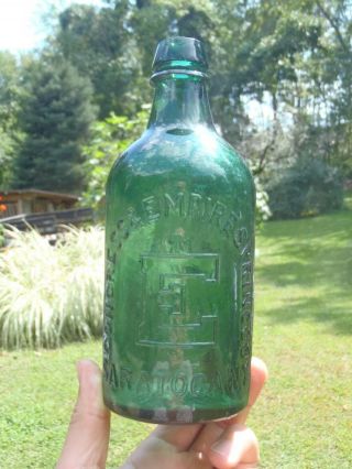 Empire Water Congress & Empire Spring Vintage Saratoga Bottle Mineral Water