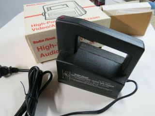 High Power Video/audio Tape Eraser Radio Shack 44 - 233a Vintage