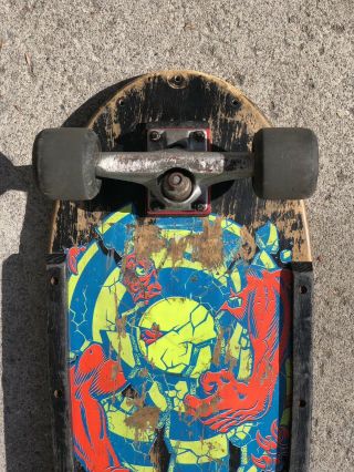 Vintage 1986 Santa Cruz Rob Roskopp 3 Rare Skateboard 3