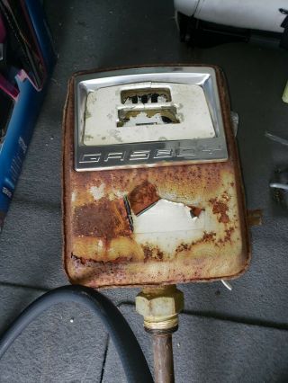 Gas Boy 1960s Gas Dispenser Pump Including Gasboy Pump Handle 1820