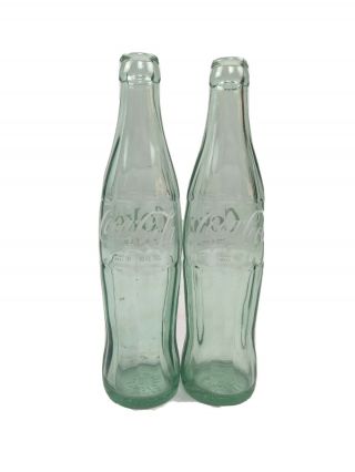 Vintage Coca - Cola Glass Bottle 10 Oz.  Salinas California