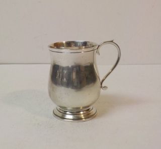 Currier & Roby Ny Sterling Silver Cup / Mug,  J.  L.  Hudson Co.