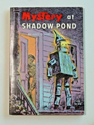 Vtg.  Mystery At Shadow Pond By Mary C.  Jane Scholastic Tx 318 1965 Book 7192