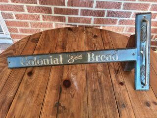 Antique Colonial Bread Country Store Door Push And Pull.  1950 