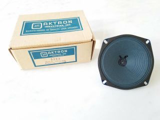 Nos Vintage Oaktron Industries Speaker 5 1/4 " Automotive 53c3 Usa Rod