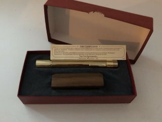 Vintage Kaleidoscope,  Brass “companion” By Van Cort Instruments With Box/stand