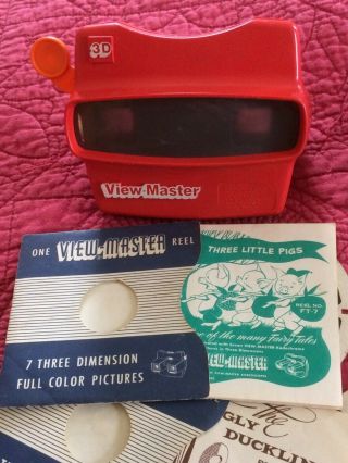 TWO VINTAGE 1960 ' S/70s VIEW - MASTER - SAWYERS REEL VIEWERS & W/REELS 2