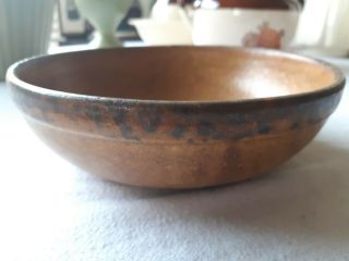 Vintage Mccoy 1423 Serving Bowl 8” Brown Mesa In Color