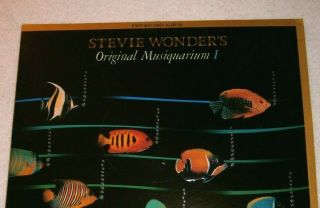 STEVIE WONDER ' S MUSIQUARIUM I Vintage 1982 VINYL / 2 RECORD Album 3