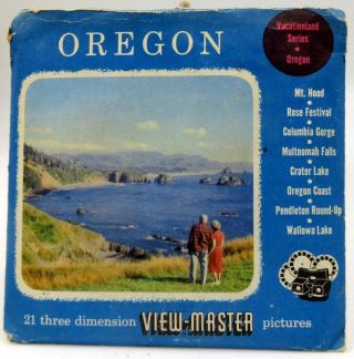 View - Master Oreg - 1 - 2 - 3,  Oregon,  1954 Vintage S3 Package,  3 Reel Set