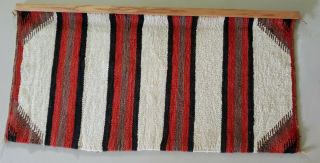 Vintage Southwestern Blanket Rug 56 " X 27.  5 " South West Wall Art