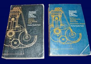 The Internal Combustion Engine In Theory And Practice - Volume I And Ii 1977