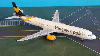 JFox Models 1:200 Airbus A321 - 211 Thomas Cook G - TCDY (With stand) 2