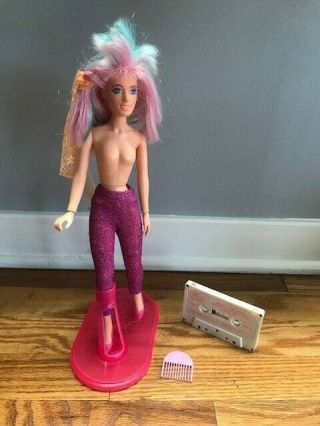 Jem And The Holograms - Danse Doll With Cassette Tape - 1985