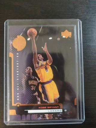 1998 - 99 Kobe Bryant Upper Deck To The Net 172 Bronze 070/100