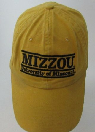 Vtg University Of Missouri Mizzou Tigers The Game Baseball Hat Cap B2
