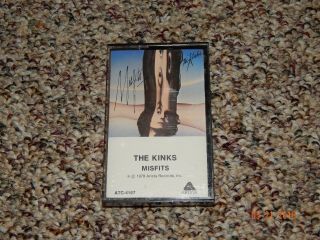 The Kinks Misfits Vtg 1978 Arista 4167 Audio Cassette Tape 2