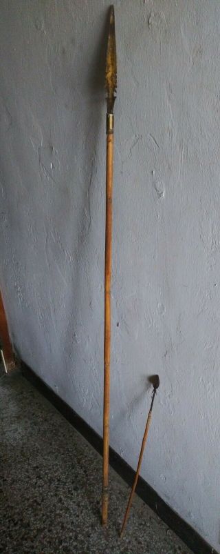 Antique Indian Spear & Arrow