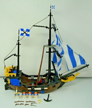 Lego 6274 Pirates Caribbean Clipper 4 Minifigs Vintage Complete No Instruction 1