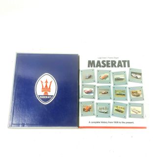 Maserati A Complete History From 1926 To The Present By Zagari & Orsini